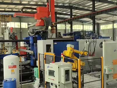 Hubei automotive customers die-casting island integration