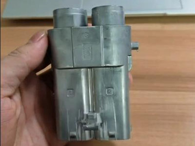 Before the deburring parts